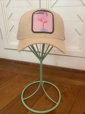 Flamingo Trucker Patch Hat